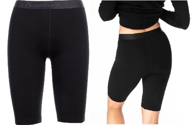 KOKOLAJITELMA! Bambu bermudat naisille S-XXL, musta  
