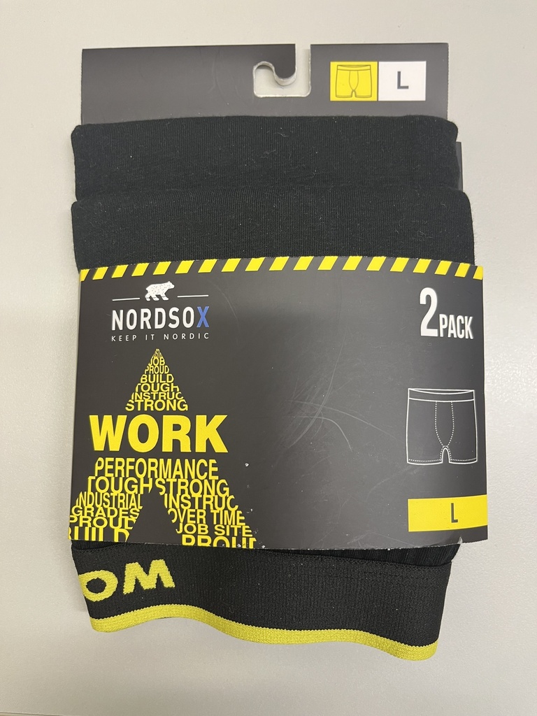 UUTUUS! KOKOLAJITELMA! Miesten WORK puuvilla boxerit M-XXL