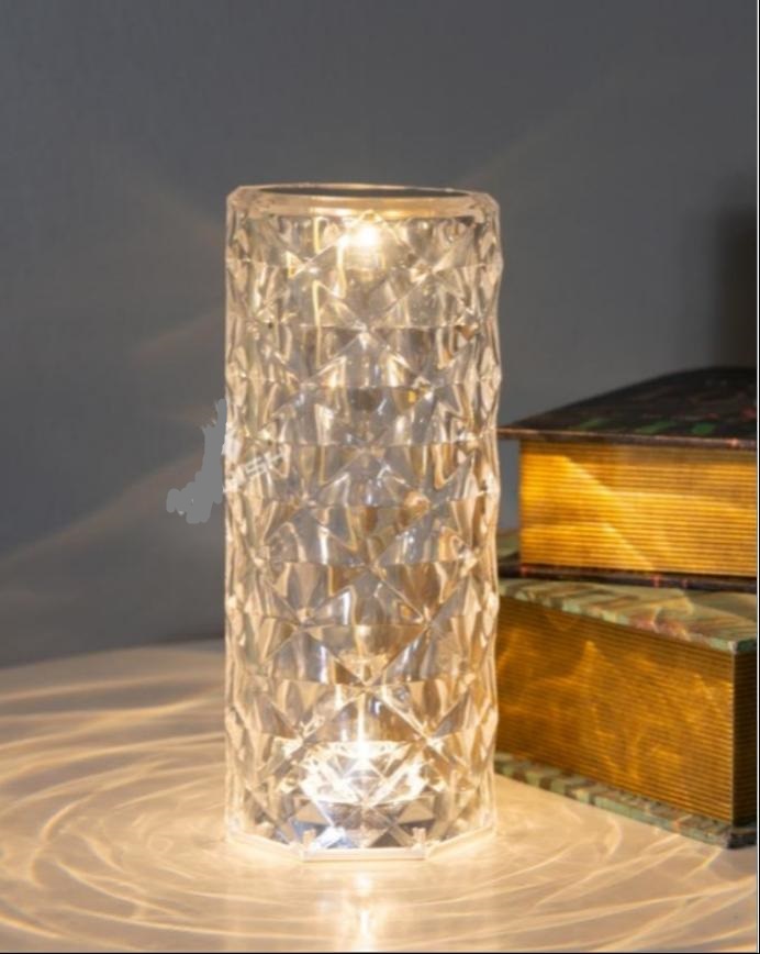 Koristevalaisin Pilari Ø 9x21,5 cm, 2 Led RGB+lämmin valkoinen