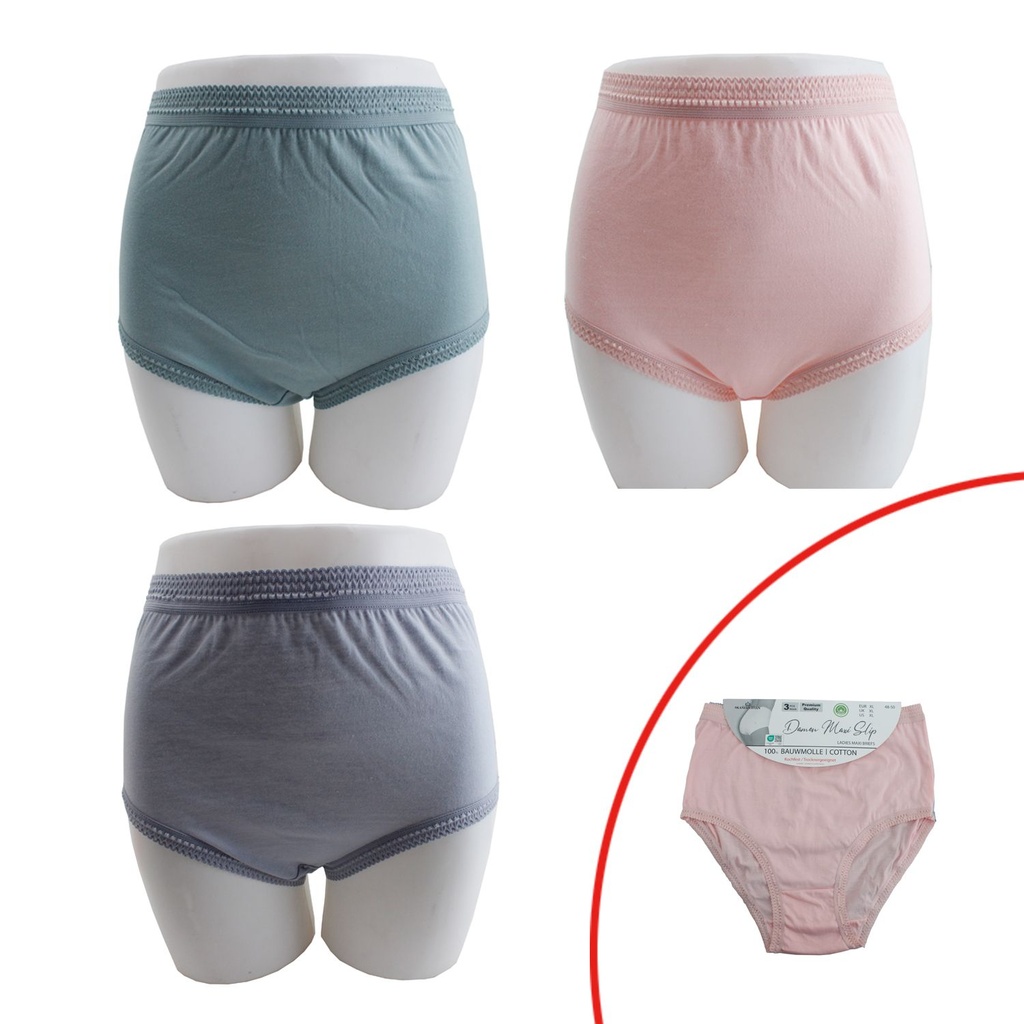 Naisten alushousut 3pack Maxi 