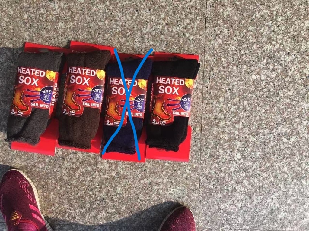 HEATED SOX Talvisukka miehet 1par/pkt. 40-46
