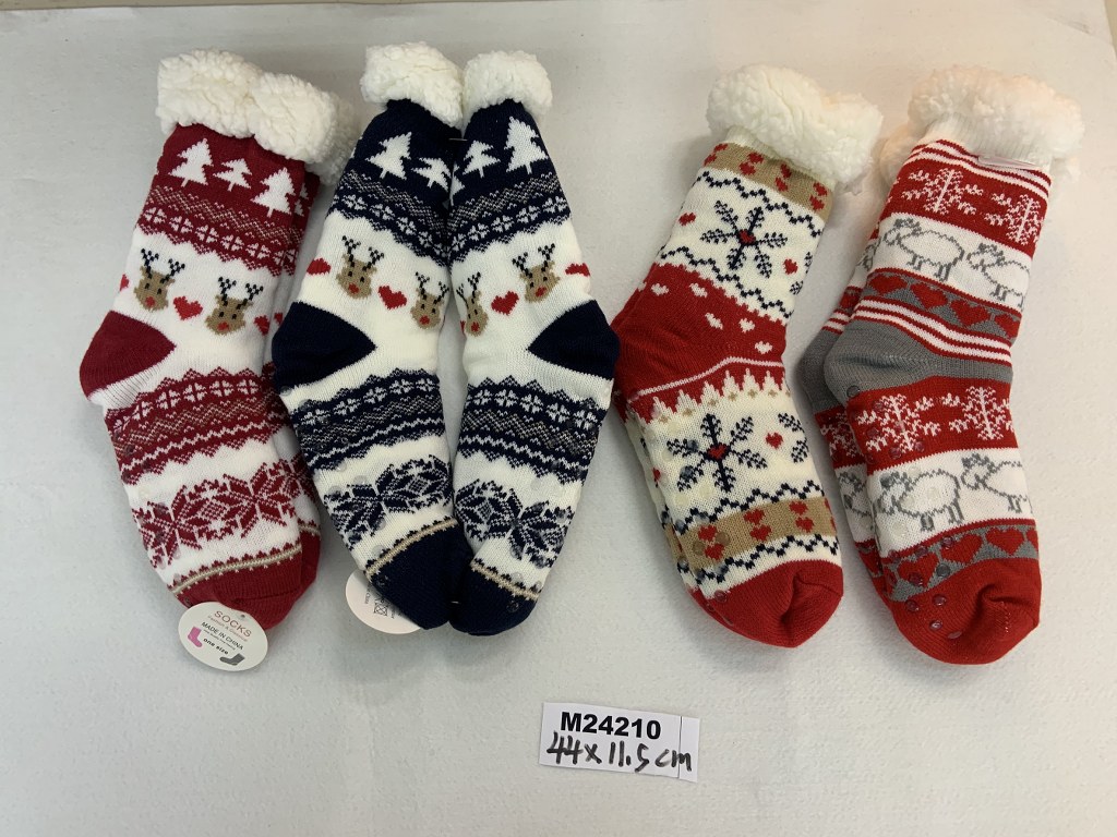 Naisten pehmokotisukat, one size, 35-41, ANTISLIP