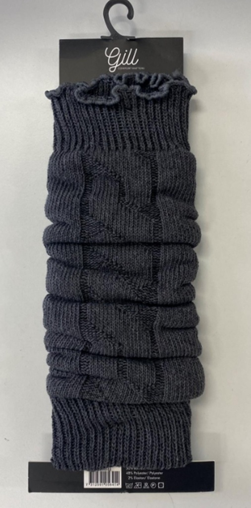 Säärystimet puuvilla, kuvioitu pinta, one size, yksivärinen