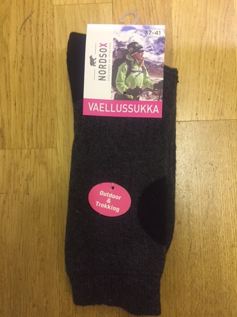 Vaellus-sukka villaa 37-41