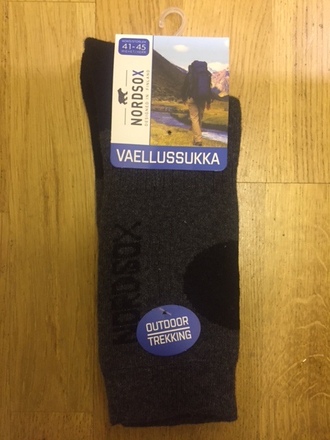 Vaellus-sukka villaa 41-45