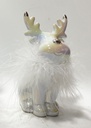 Poro turkiksella 7.5x5.5x11.8cm