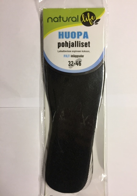 Huopapohjalliset, leikattavissa kokoon 32-46