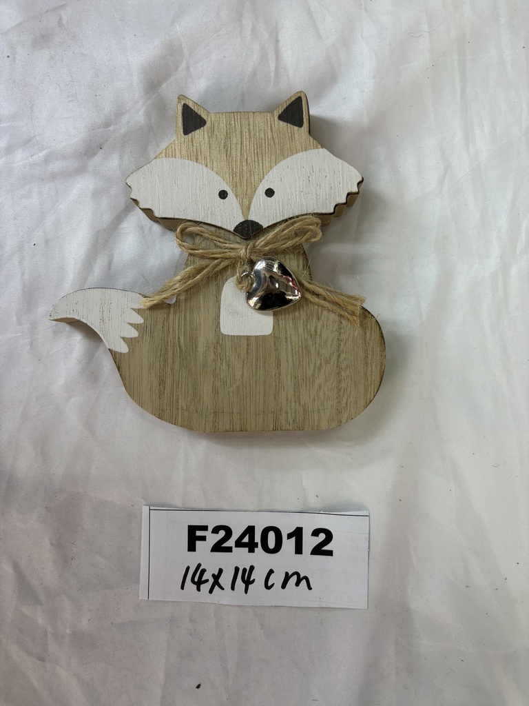 Joulukoriste kettu MDF 14x14cm