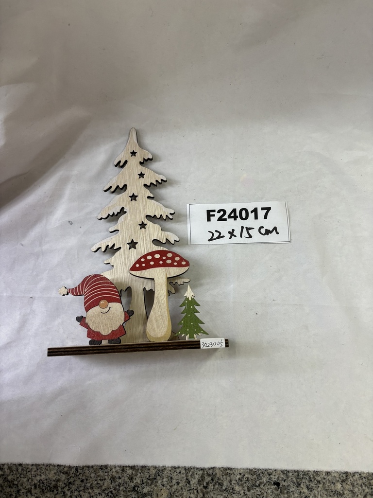 Joulukoriste A, MDF 22x15cm