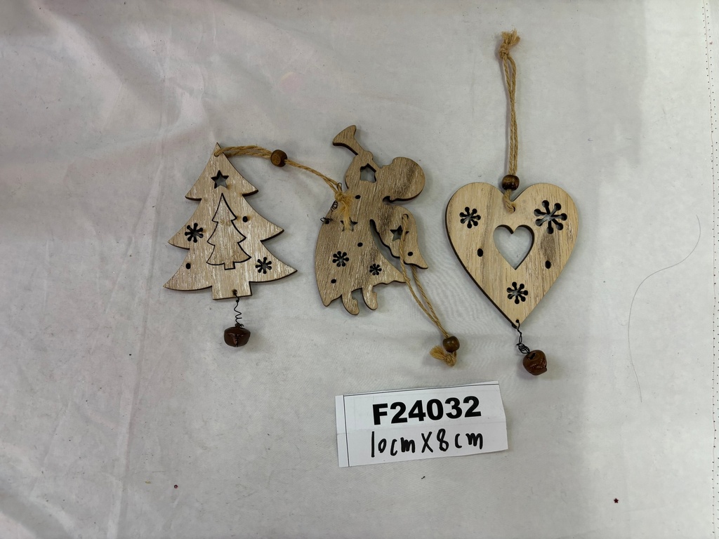 Joulukoriste MDF 10x8cm