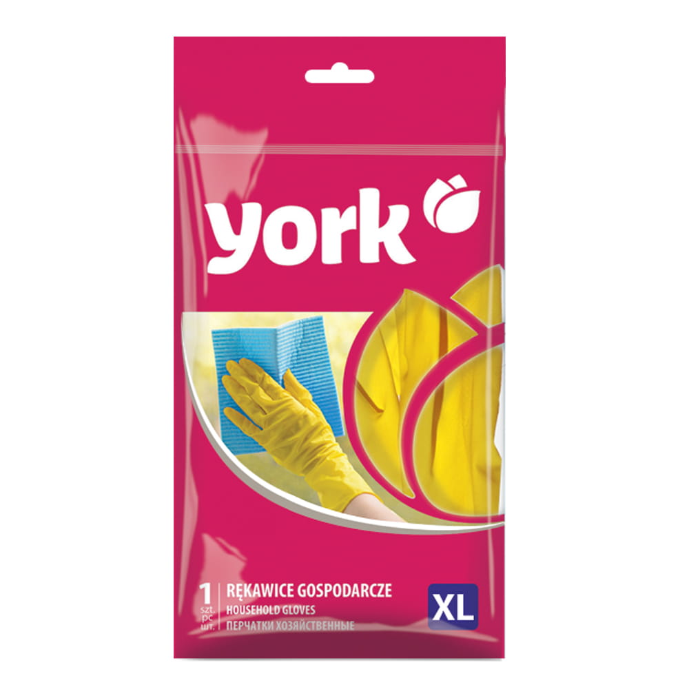 Kotitalouskäsineet, koko XL. Valmistettu lateksista.
