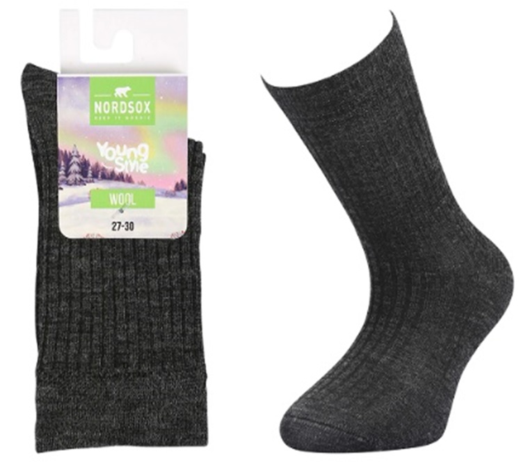 Merinovilla light sukka 2par/pkt. 31-34