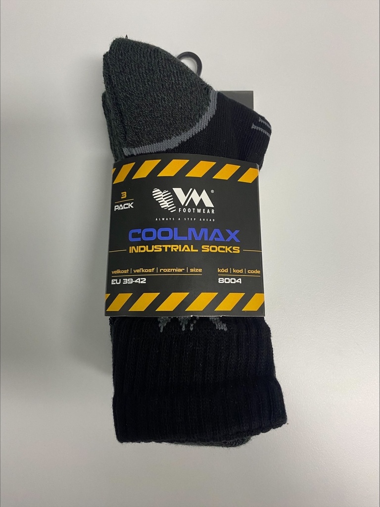 COOLMAX Work sukka 2par/pkt. 40-42