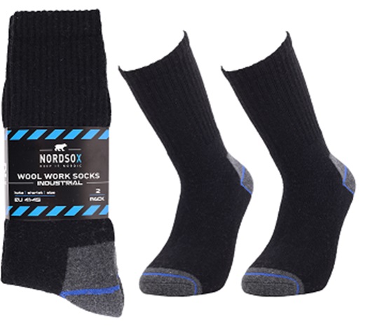 Work thermo-merinovilla sukka  2par/pkt. 41-45