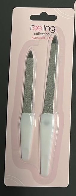 Kynsiviilat 2 kpl 12.8 cm ja 11.5 cm 