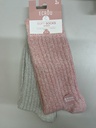 UUTUUS! Akryyli twisted softsukka 2par/pkt. 39-42, 85% akryyli, 13% polyesteri, 1% elastaani, super soft sukka, kivat värit/pkt. 