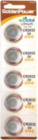 Lithium nappiparisto CR2450 5kpl/värikortti pakkaus