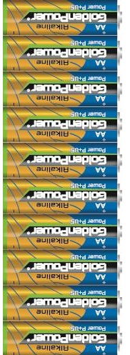 Paristo SUPER ALKALINE AA X 10kpl kelmupakkaus + tarra