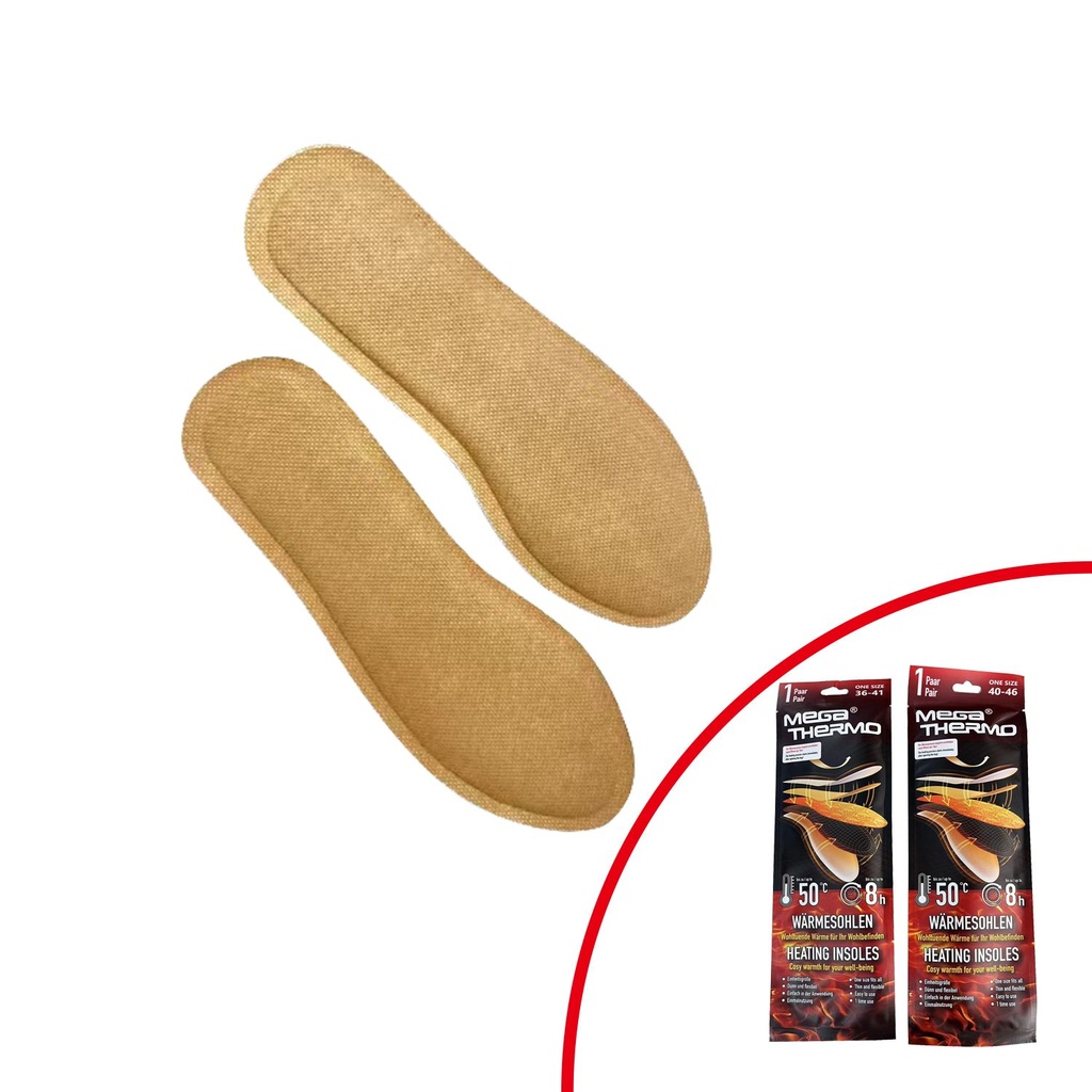 Talven lämmittävät pohjalliset Jopa 6 tuntia lämpöä.