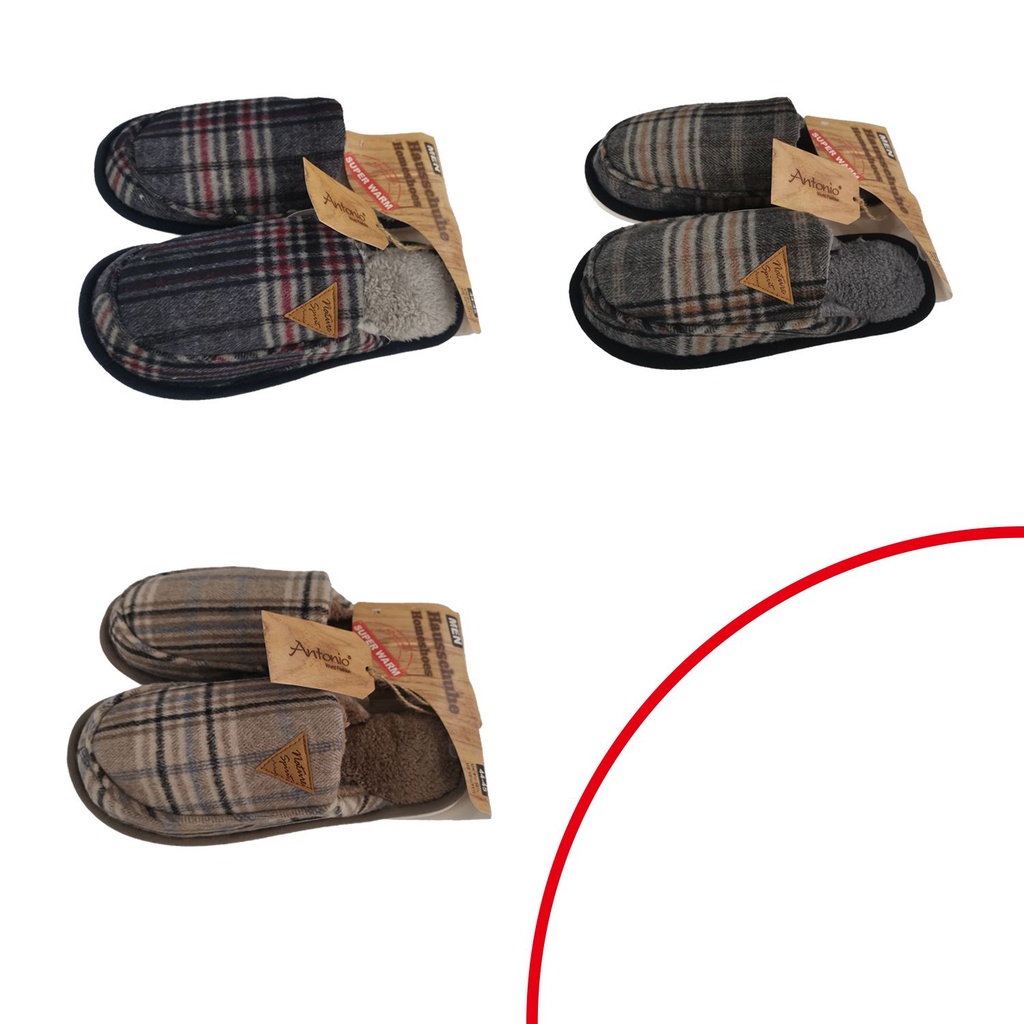 Miesten tossut Check Style