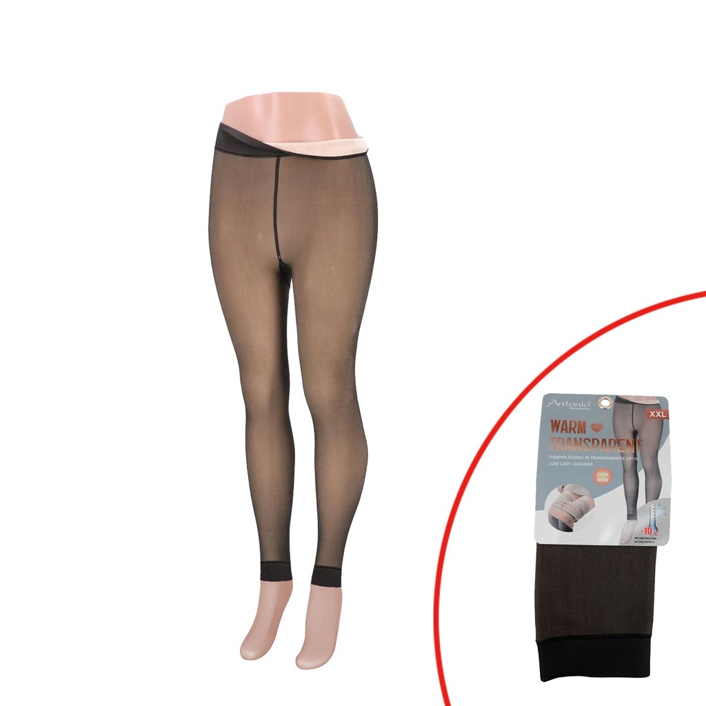 Naisten  leggingsit, joissa on sisäpuolinen fleece