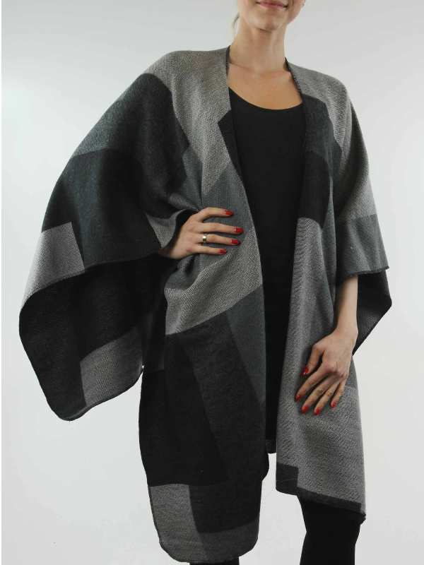 Viitta / Poncho / huivi Ruudullinen