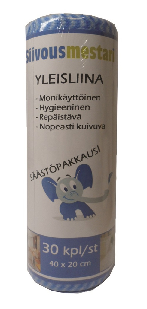Siivousmestari keittiöliina rullassa 30-liinaa